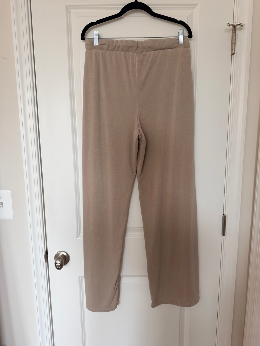 Universal Thread, Neutral Tan Wide-Leg Lounge Pants, Tan, S - Picture 4 of 5